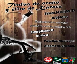 El circuito provincial de karate se inicia este sábado en Alhama