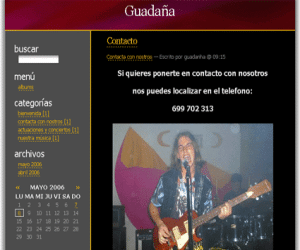 Guadaña presenta su sitio en internet