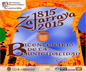 Este domingo, 15 de noviembre, actos centrales del Bicentenario de Zafarraya