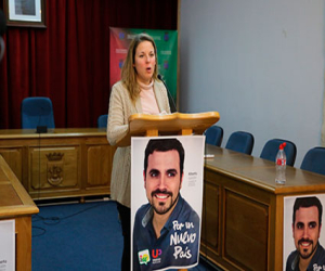 Acto de campaña de Izquierda Unida-Unidad Popular en Alhama