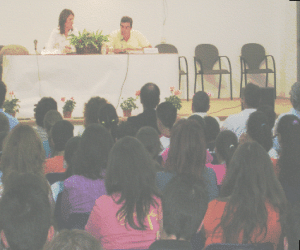 Encuentro del Juez de Menores con la comunidad educativa de los Ríos