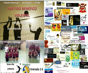 Voleibol solidario: por un ascensor para José Manuel Jiménez Vega