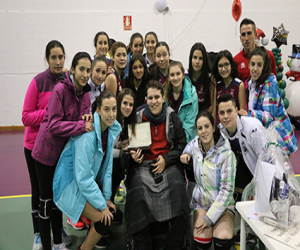 Recaudados 230 euros en el torneo benéfico de voleibol femenino 