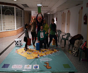 El juego de 'Murallito', una de las grandes novedades de la segunda edición de Alhama en Granada