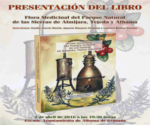 Presentación del libro 'Flora Medicinal del Parque Natural de las Sierras de Tejeda, Almijara y Alhama'
