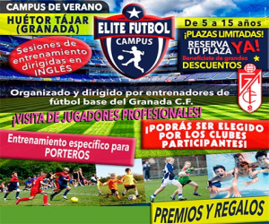 Huétor Tájar acogerá este verano un campus de especialización de fútbol para niños
