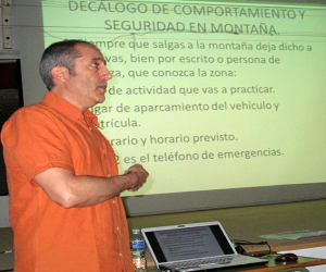 I Jornada de seguridad y prevención de accidentes en montaña del club Senderista Navachica de Jayena