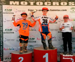 Tercer puesto en motocross para Roberto Romero en Almodóvar del Río