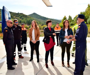 La Junta forma en La Resinera a los voluntarios de los Grupos Locales de Pronto Auxilio de la provincia para actuar en caso de incendios forestales