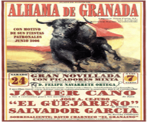 Buena corrida de novillos en Alhama