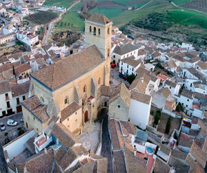La Parroquia de Alhama a vista de pájaro (o de dron)