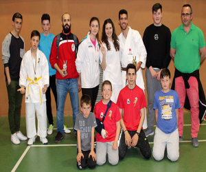 Campeonato de karate en Motril, con tres primeros, dos segundos y dos terceros puestos