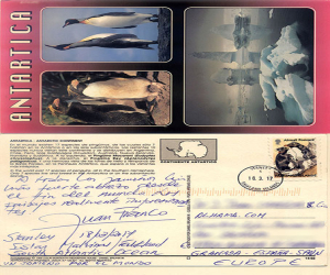 Desde las islas Malvinas