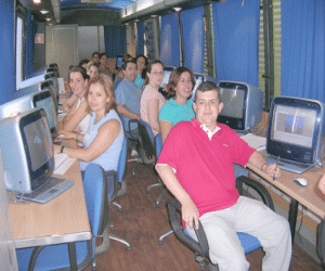 Formarse sobre ruedas en aplicaciones informáticas
