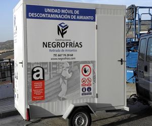 Construcciones Negro Frías, primera empresa de retirada de amianto de la comarca