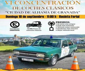 VI Concentración de coches clásicos 'Ciudad de Alhama'
