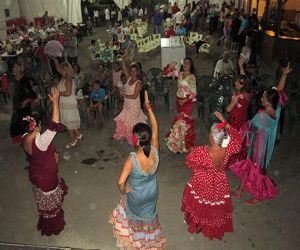 Noche de pasodobles y boleros con la EMAG en la feria