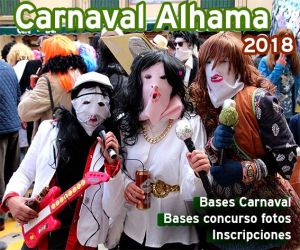 Bases del Carnaval 2018, concurso de fotos e inscripciones