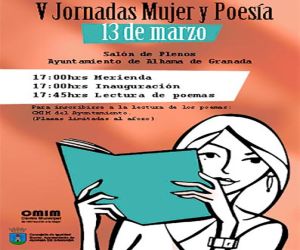Mujer y poesía, este martes día 13