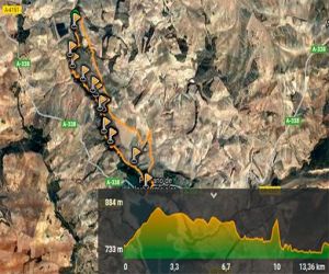 Ruta de los senderistas de Alhama y Jayena, este domingo día 22 de abril