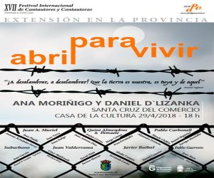 Abril para vivir extensión 2018, en Santa Cruz del Comercio