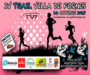 Este domingo 14 de octubre tendrá lugar la cuarta edición de la Trail Villa de Fornes