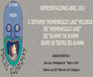 En abril llega el teatro al IES Alhama 