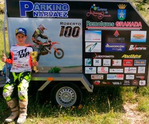 Roberto Romero, tercero en el Campeonato Andaluz de Motocross