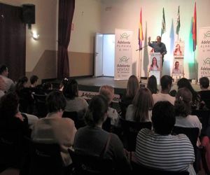 También Adelante cerró su campaña en Ventas de Zafarraya