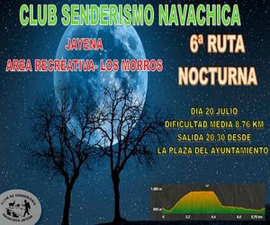 Sexta ruta nocturna Villa de Jayena
