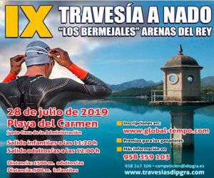 Este domingo se celebra la IX edición de la ‘Travesía a nado de Los Bermejales’