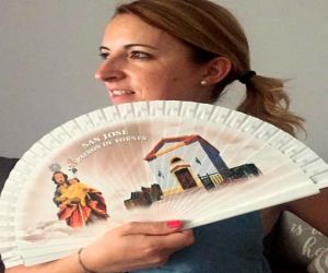 El reto de los abanicos lanzado por la alcaldesa de Fornes