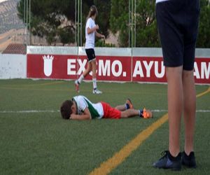Liga Infantil, partido de pocos goles