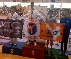 Rafael Palma Zamora, de Zafarraya, se proclama campeón de la Supercopa de Andalucía de taekwondo