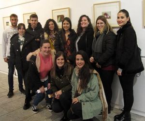 Primera exposición de la pintora alhameña Anabel Gordo Peula