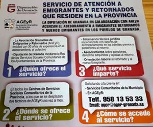 Jayena dispondrá de un servicio de atención a emigrantes retornados