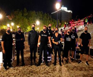 Profesionales del espectáculo de nuestra comarca en la manifestación de Granada para rescatar al maltratado sector
