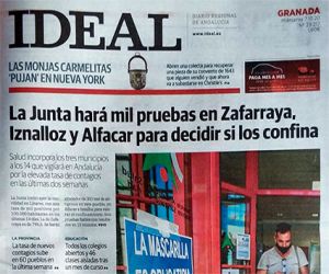 Salud hará pruebas masivas en Alfacar, Iznalloz y Zafarraya