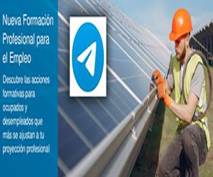 Para acceder al canal informativo de FPE de la Junta deberás tener Telegram instalado