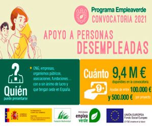 Programa EmpleaVerde. Convocatoria 2021