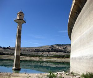 El pantano de Los Bermejales con menos del 40% de su capacidad