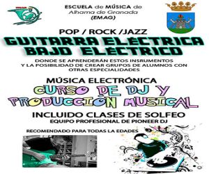 Nuevas especialidades musicales impartidas por la EMAG