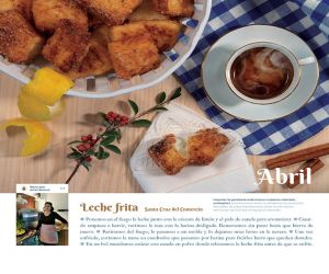 Este mes de abril disfrutamos de una buena leche frita