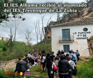 El IES Alhama recibió al alumnado del IES Trevenque de La Zubia