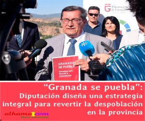 “Granada se puebla”: Diputación diseña una estrategia integral para revertir la despoblación en la provincia