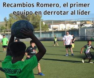 Recambios Romero, el primer equipo en derrotar al líder