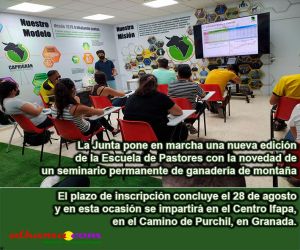 La Junta pone en marcha una nueva edición de la Escuela de Pastores con la novedad de un seminario permanente de ganadería de montaña