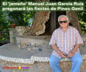 El 'jameño' Manuel Juan García Ruiz pregonará las fiestas de Pinos Genil