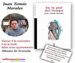 Presentación del libro “En la piel del tiempo”, de Juan Tomás Morales