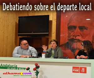 El deporte en Alhama a debate
